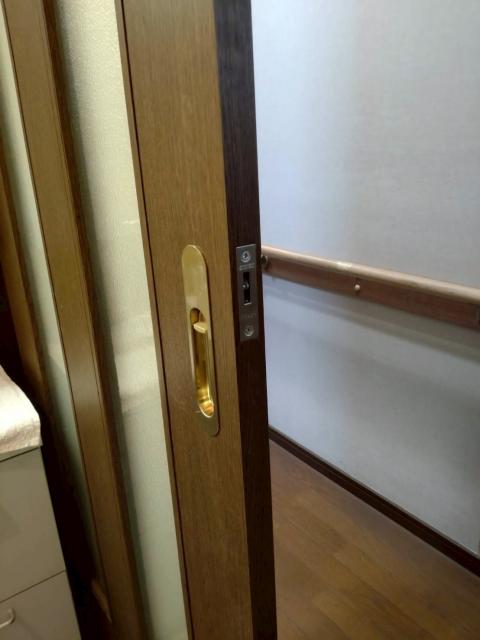 武蔵小山在住のお役のトイレの鍵設置外から見た写真