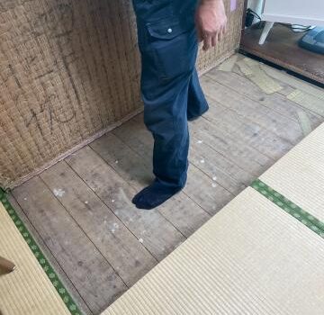 目黒区原町で経年劣化した琉球畳の交換のご相談をいただきました