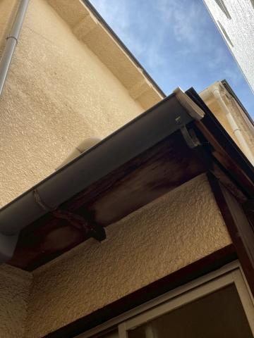 目黒区目黒本町でトイレ天井から雨漏り相談で現地調査写真