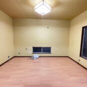 西小山で壁と天井に石膏ボードを貼った写真