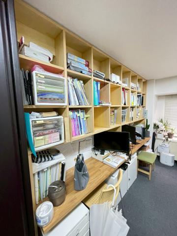 西小山オフィスの移転で造作棚解体処分する写真