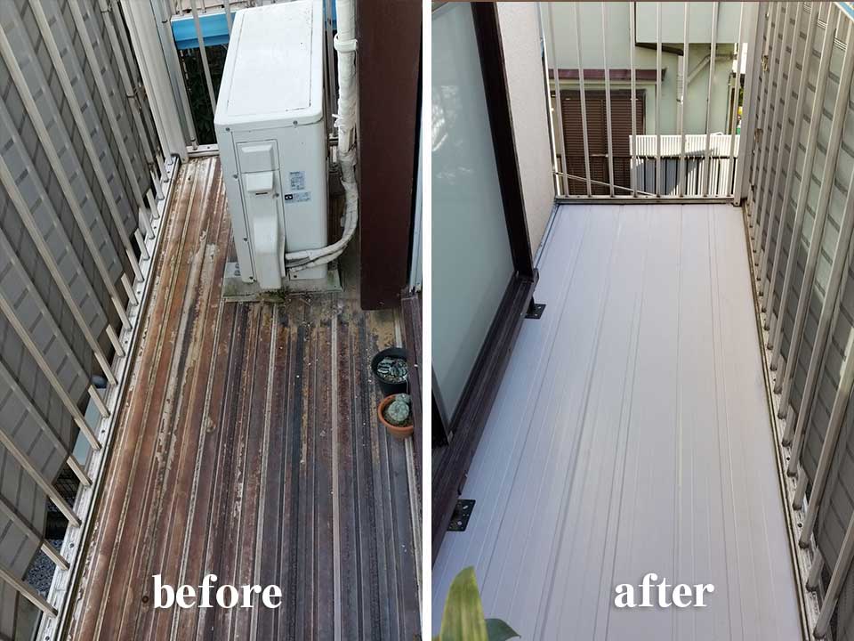 ベランダのリフォーム写真