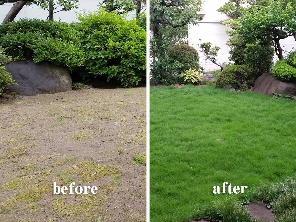 庭のリフォーム写真