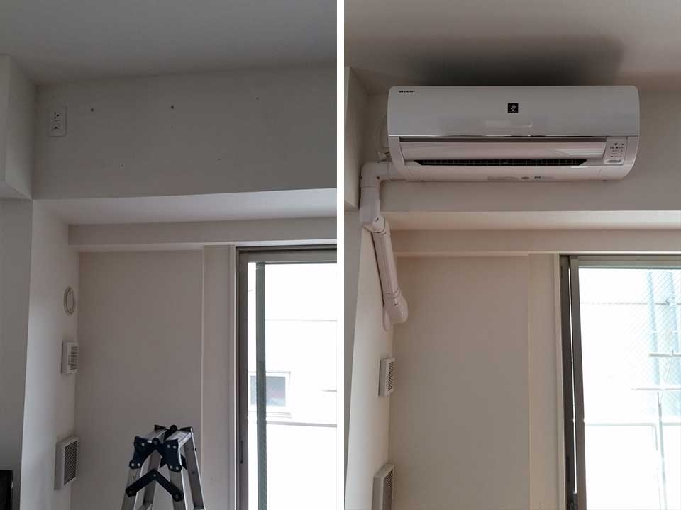 エアコンの点検・交換写真