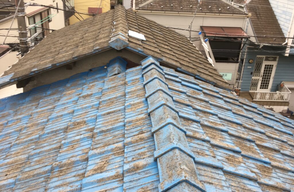 品川区小山台外装改修工事前写真