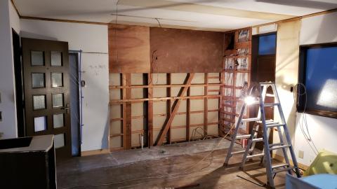 川崎市中原区キッチン解体写真