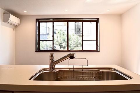 川崎市中原区新しいキッチン写真