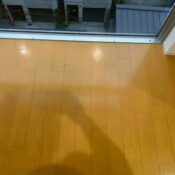 目黒区目黒本町でマンションフローリングリペア完了写真