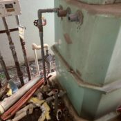 西小山のマンション貯水槽既存写真