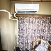 武蔵小山でエアコン交換の現地調査写真