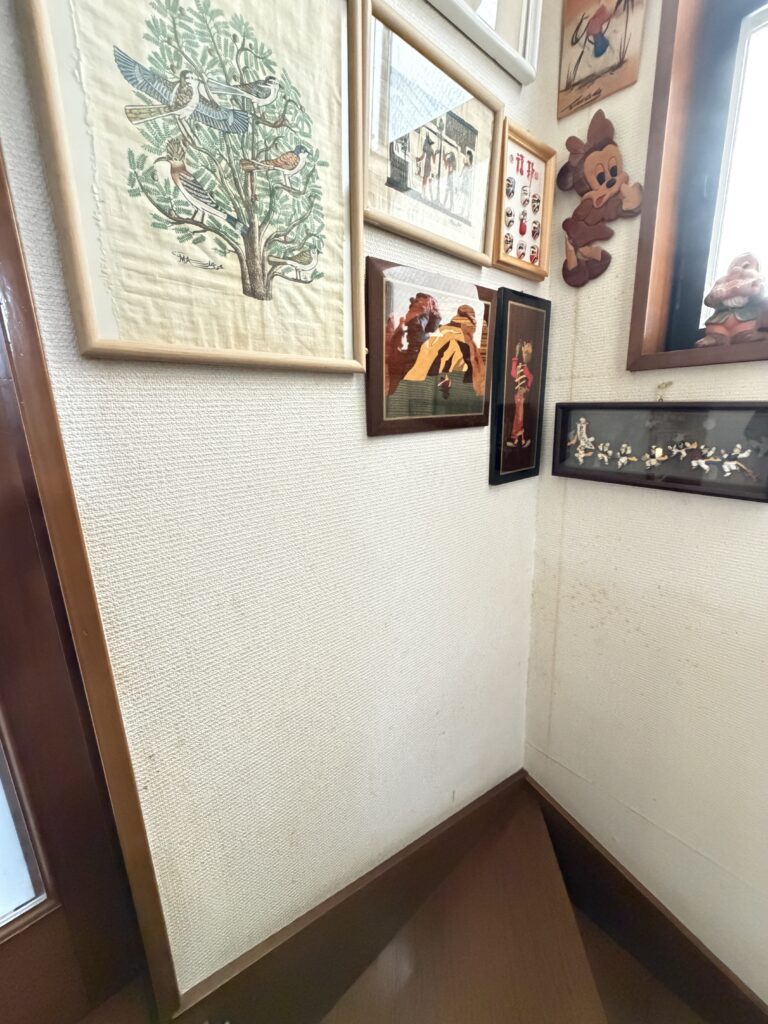 目黒区下目黒の手すり設置相談階段いちばん上の写真