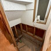 品川区で去年9月の大雨豪雨で床上浸水したお客様宅のご自宅既存写真