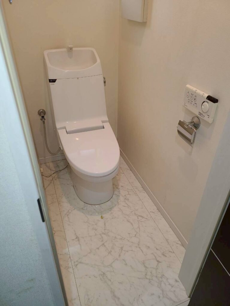 品川区戸越でトイレリニューアル既存の写真