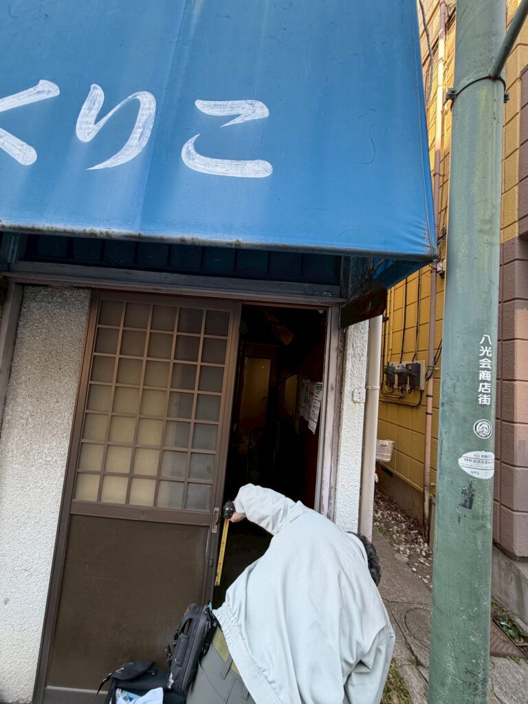 品川区小山台で入口ドア鍵調査立て付けが悪い写真