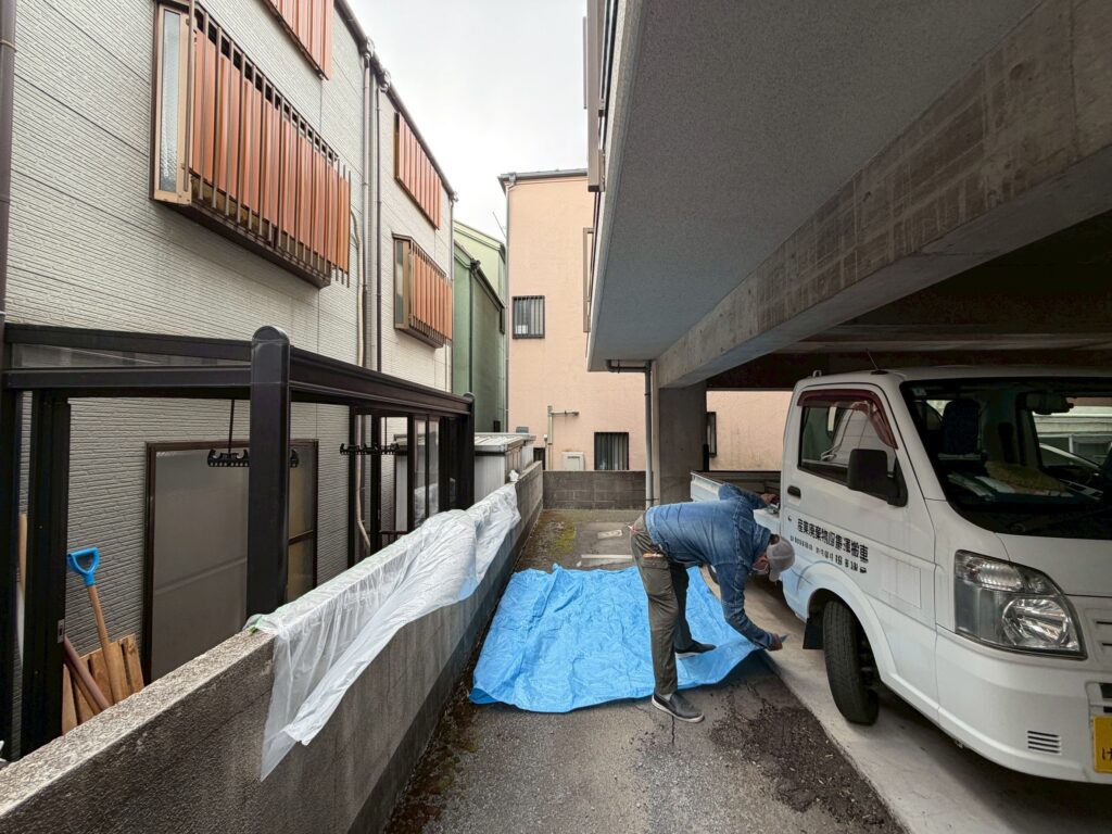 品川区平塚で既存サンルームの写真