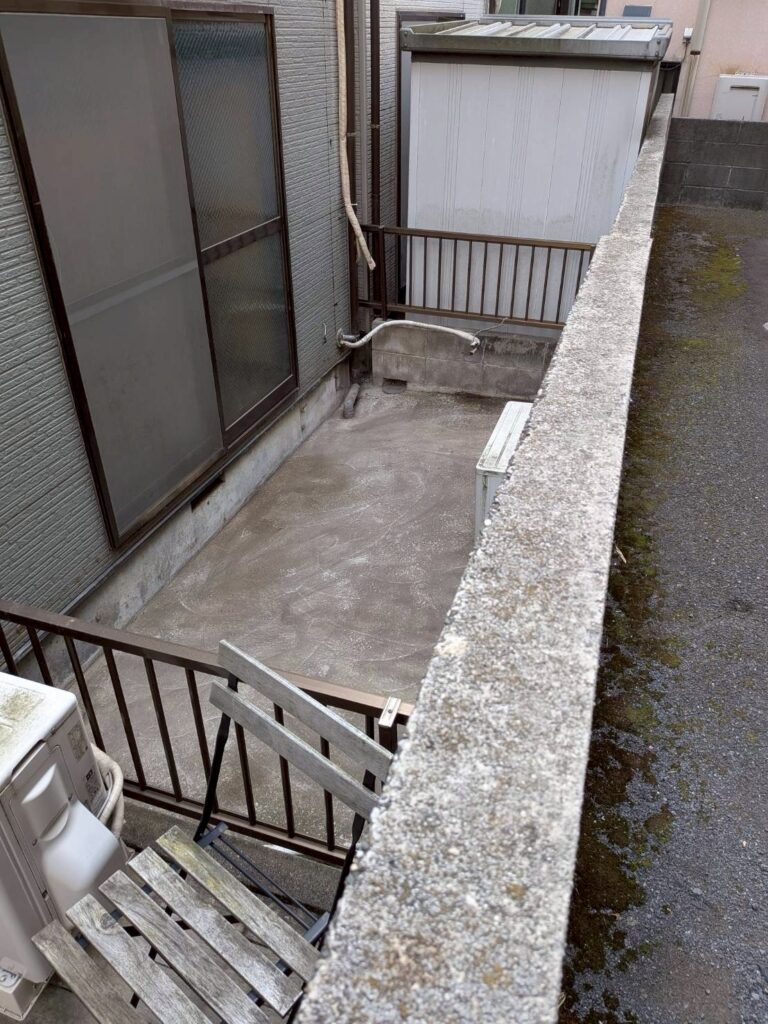 品川区平塚でサンルーム撤去後の全体写真