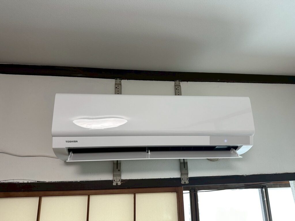 品川区小山台でエアコン交換した写真