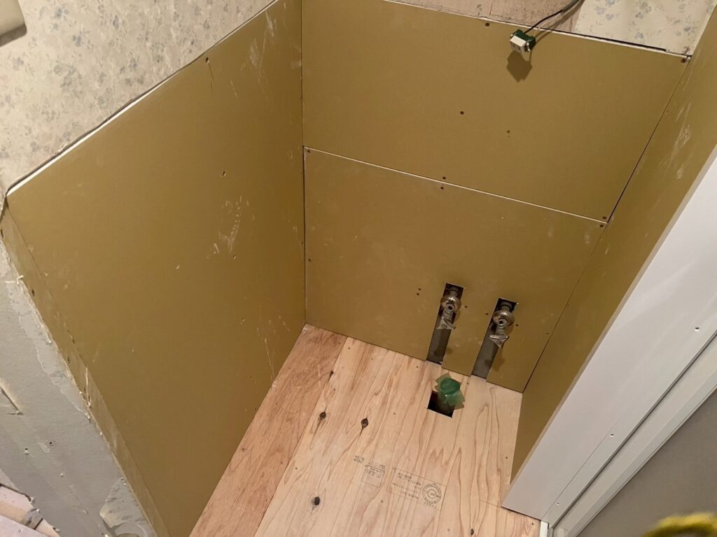 品川区大雨被害既存トイレの写真