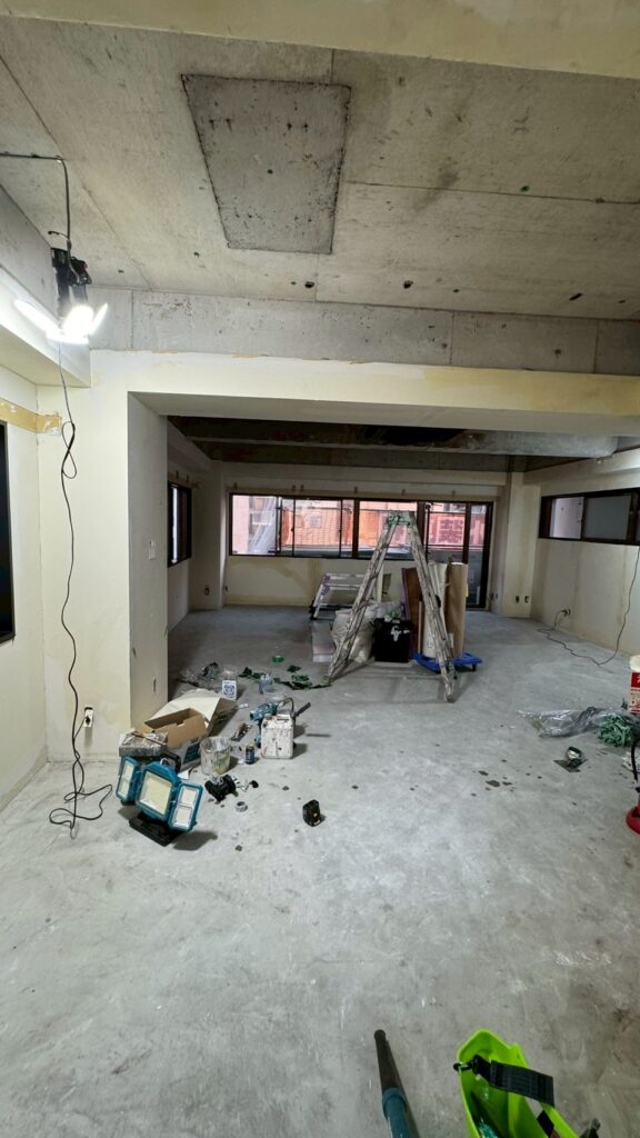 品川区五反田駅近くのジム全体の写真