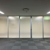 品川区西五反田で新オフィスの窓フィルム施工完成写真