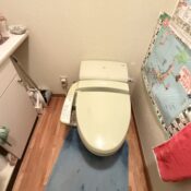 目黒区下目黒のウォシュレット既存写真