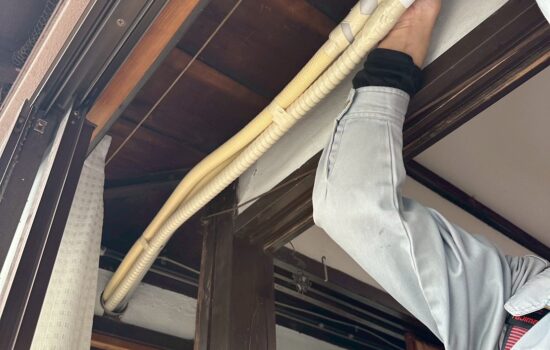 品川区小山台でエアコン価格が上がる前に経年劣化のエアコンを交換