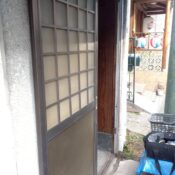 品川区小山台で引き戸既存写真