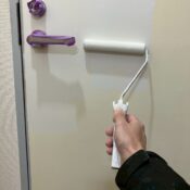 武蔵小山賃貸マンショントイレドア塗装写真