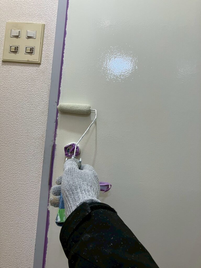 武蔵小山賃貸マンション戸襖トイレドア塗装写真