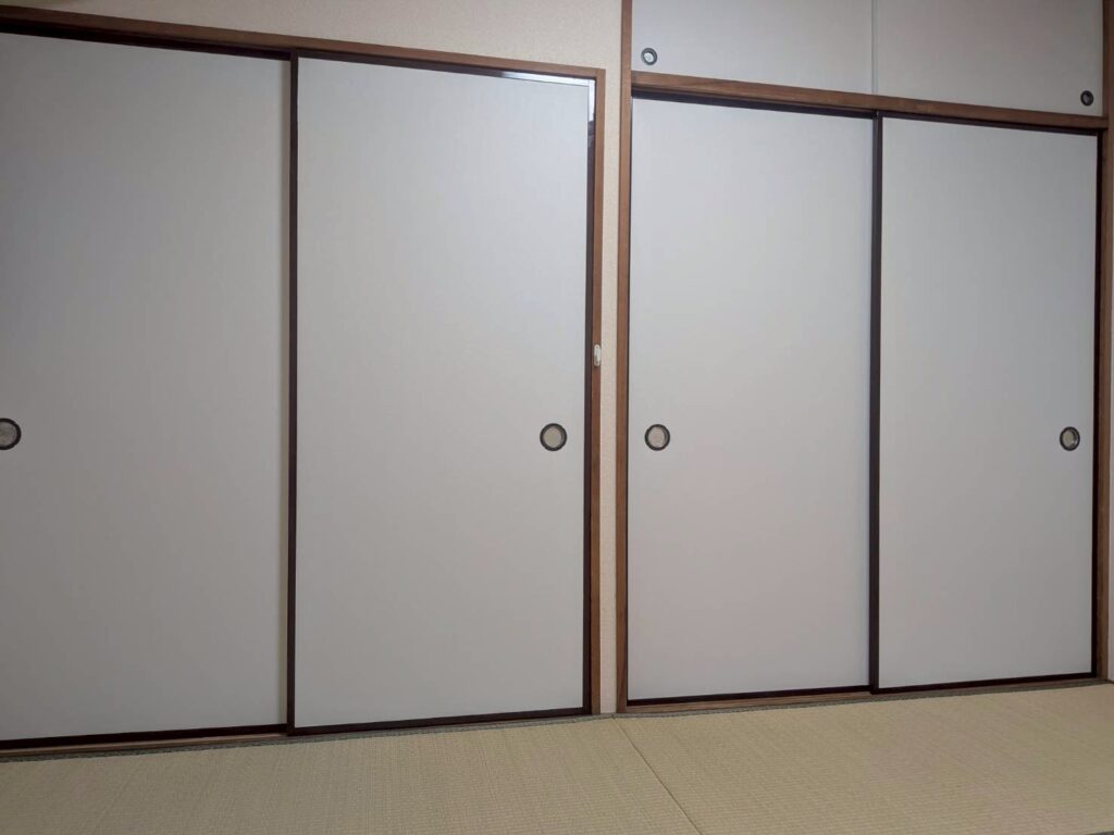 武蔵小山賃貸マンション襖張替え完成写真