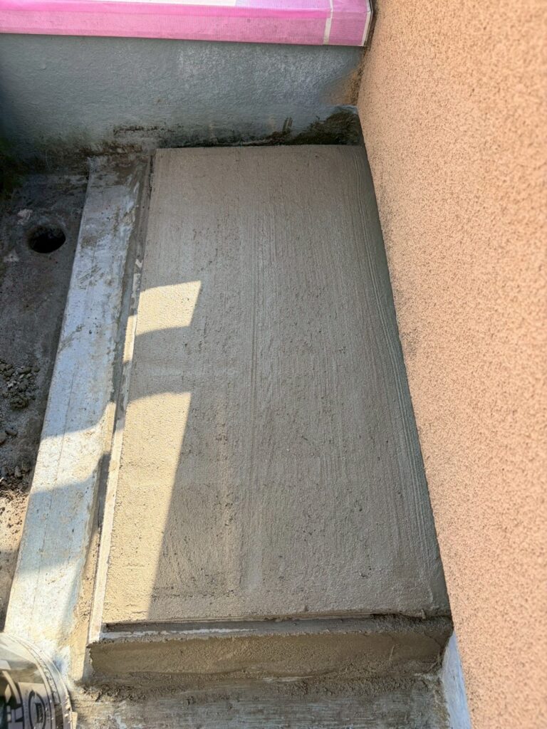 品川区小山防水工事ベランダ既存写真