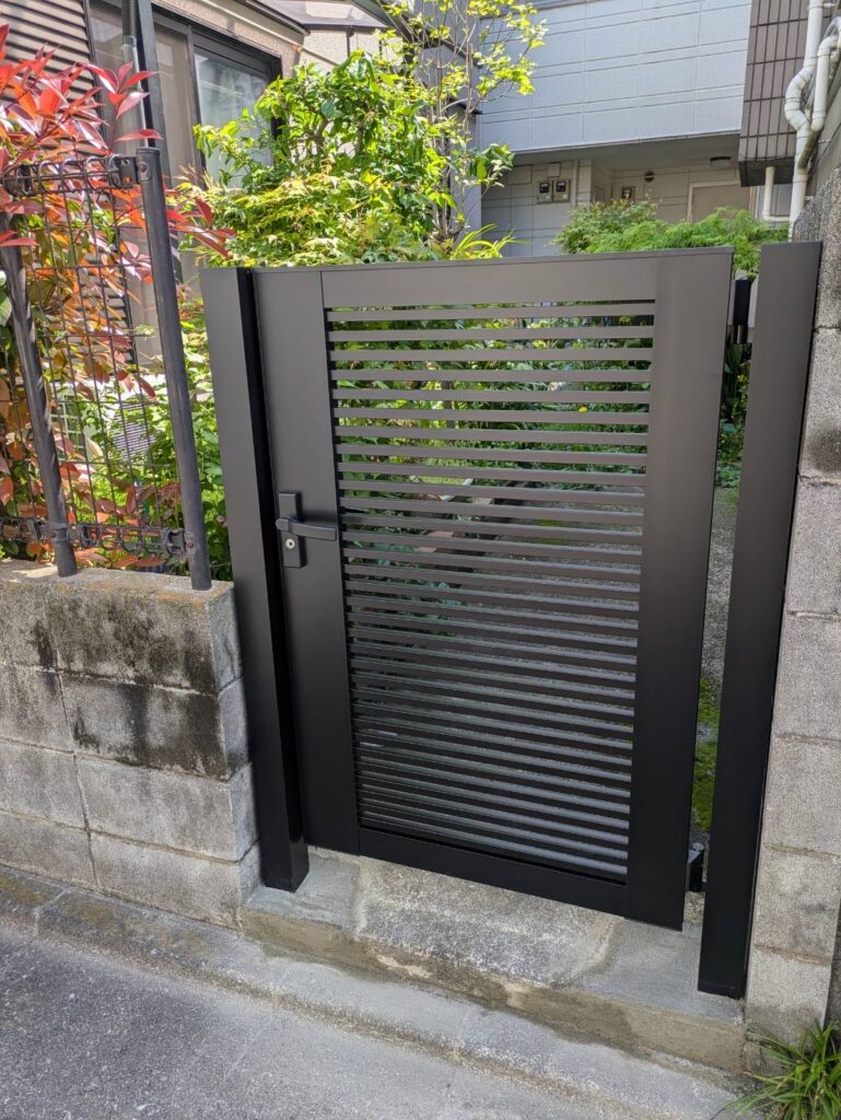 品川区荏原門扉完成写真