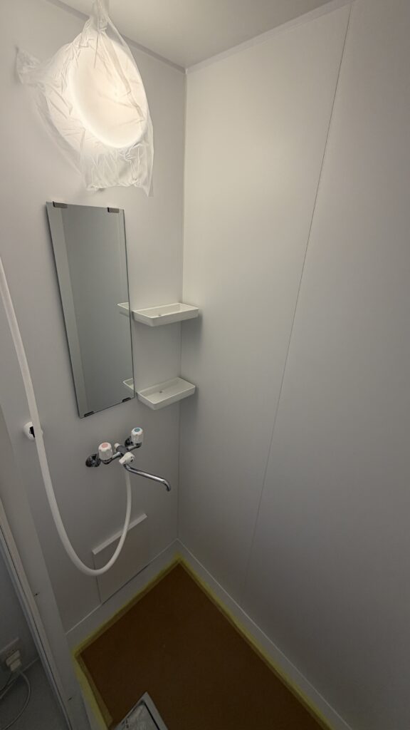 武蔵小山の賃貸マンションシャワーユニット設置した写真
