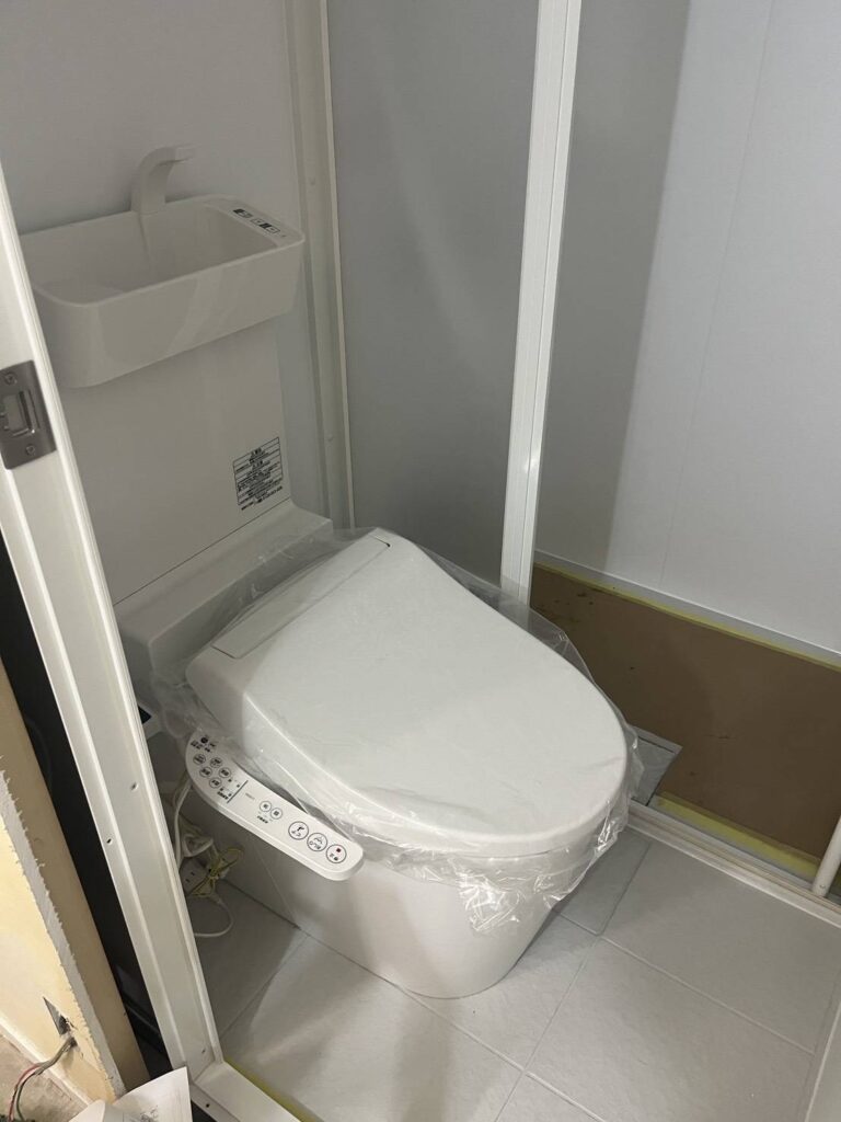 武蔵小山の賃貸マンショントイレ設置写真
