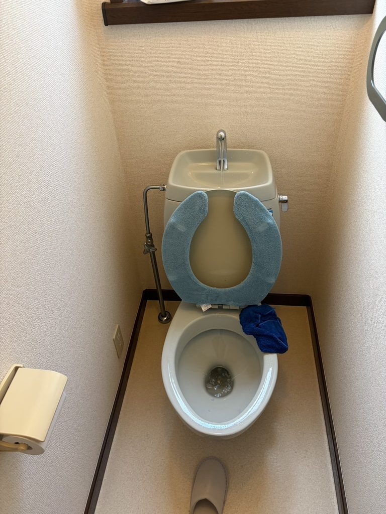 品川区小山でトイレタンクボールタップ交換工事完了写真