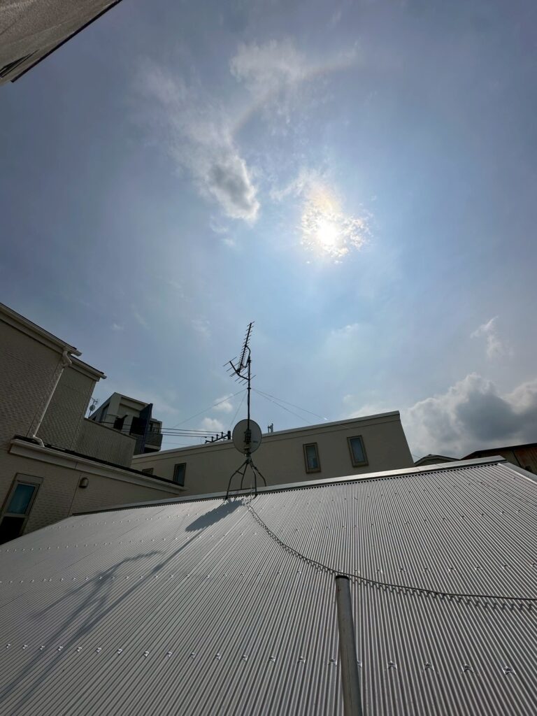目黒区目黒本町でアンテナ再設置完了写真