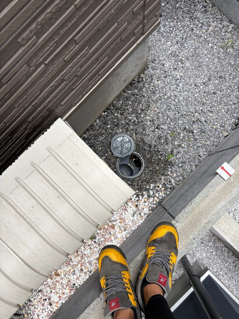 目黒区原町で高圧洗浄全て完了写真