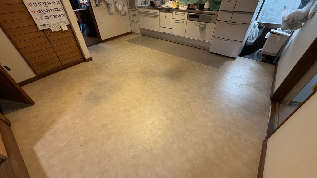 目黒区原町でリビングの既存写真