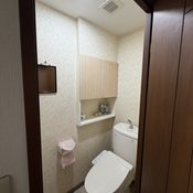 目黒区大岡山でトイレ既存写真